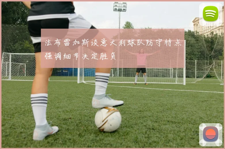 法布雷加斯谈意大利球队防守特点强调细节决定胜负